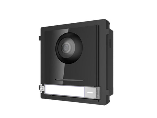 DS-KD8003-IME1 Video Door Intercom 2MP HD Color Fish eye Camera, Call Button, 1-ch Indoor station access,  2 relays for door lock control