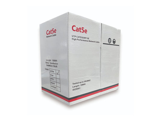 Cat5e Cable 1000'  ISO9001 standard, upgraded to 350MHz (CCA)