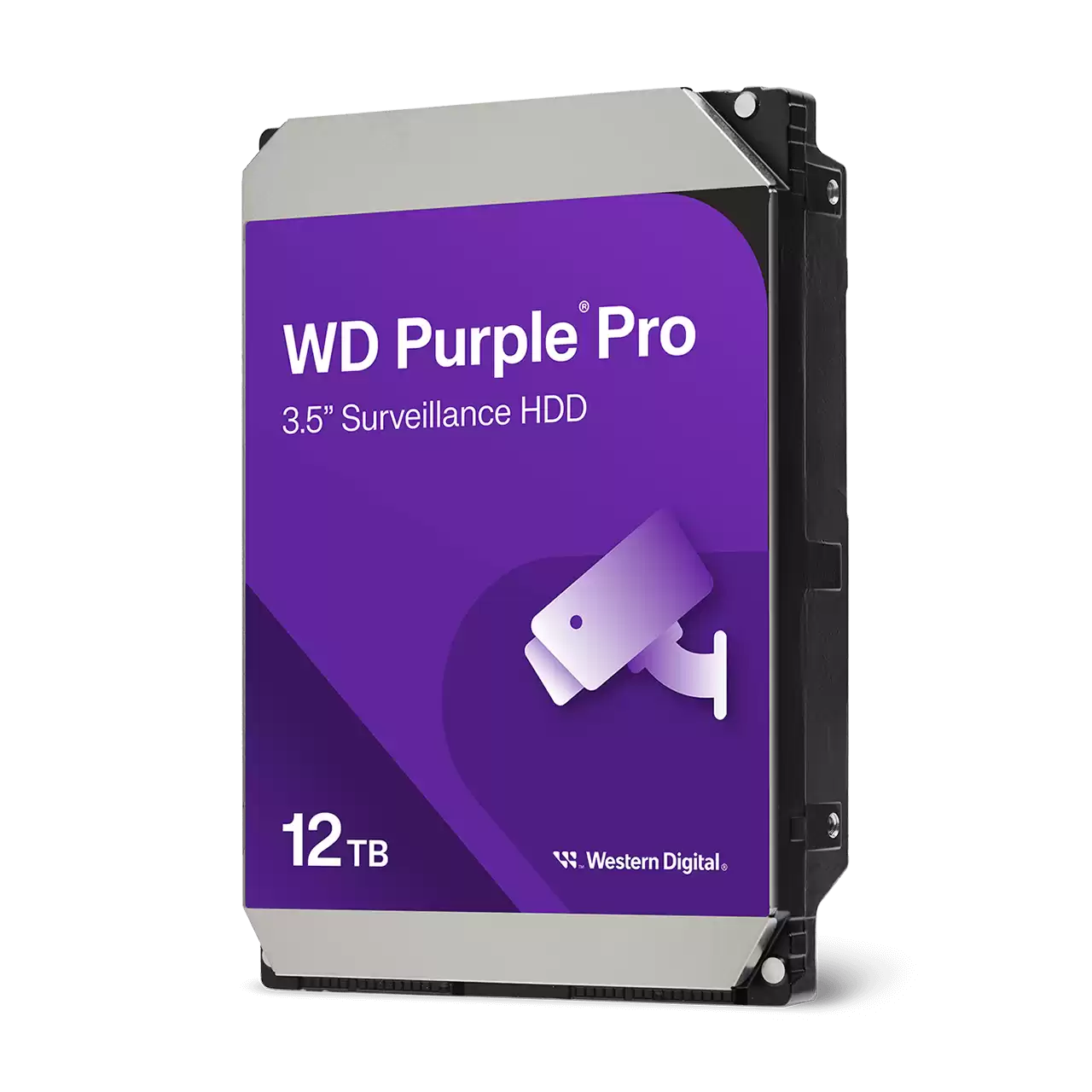 DHWD122PURP, WD Purple Pro 12TB AI Surveillance Hard Disk Drive