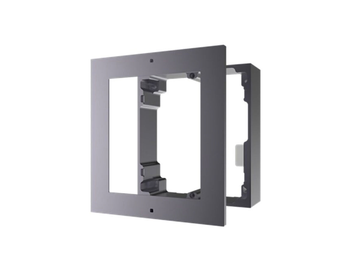 DS-KD-ACW1(ACF1) 1 module accessories , used for Surface mounting , includes 1 module frame , 1 module front panel and some other necessary accessories . (ACF1: Flush Mounting)