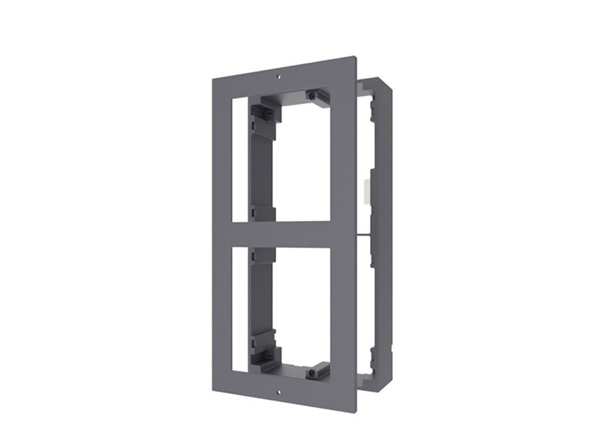 DS-KD-ACW2(ACF2) 2 module accessories , used for Surface mounting , includes 2 module frame , 2 module front panel and some other necessary accessories . (ACF2: Flush Mounting)