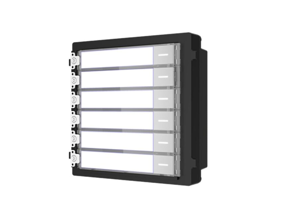 DS-KD-KK Nametag unit , needs accessories.
6 call buttons, module connection with RS-485 , IP65