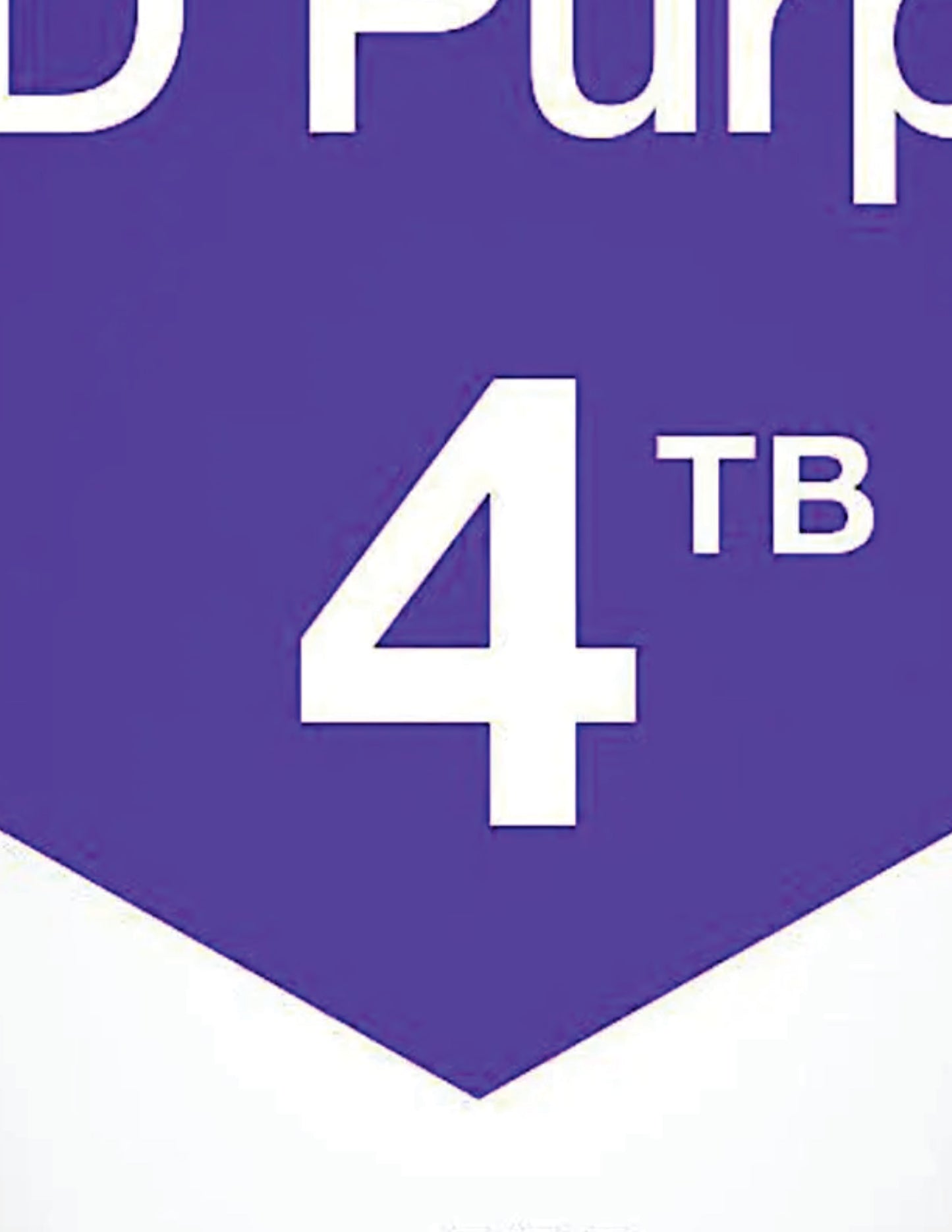 DHWD43PURZ WD Purple 4TB Surveillance Hard Disk Drive,  5400 RPM Class SATA 6 Gb/s 256MB Cache 3.5  Inch