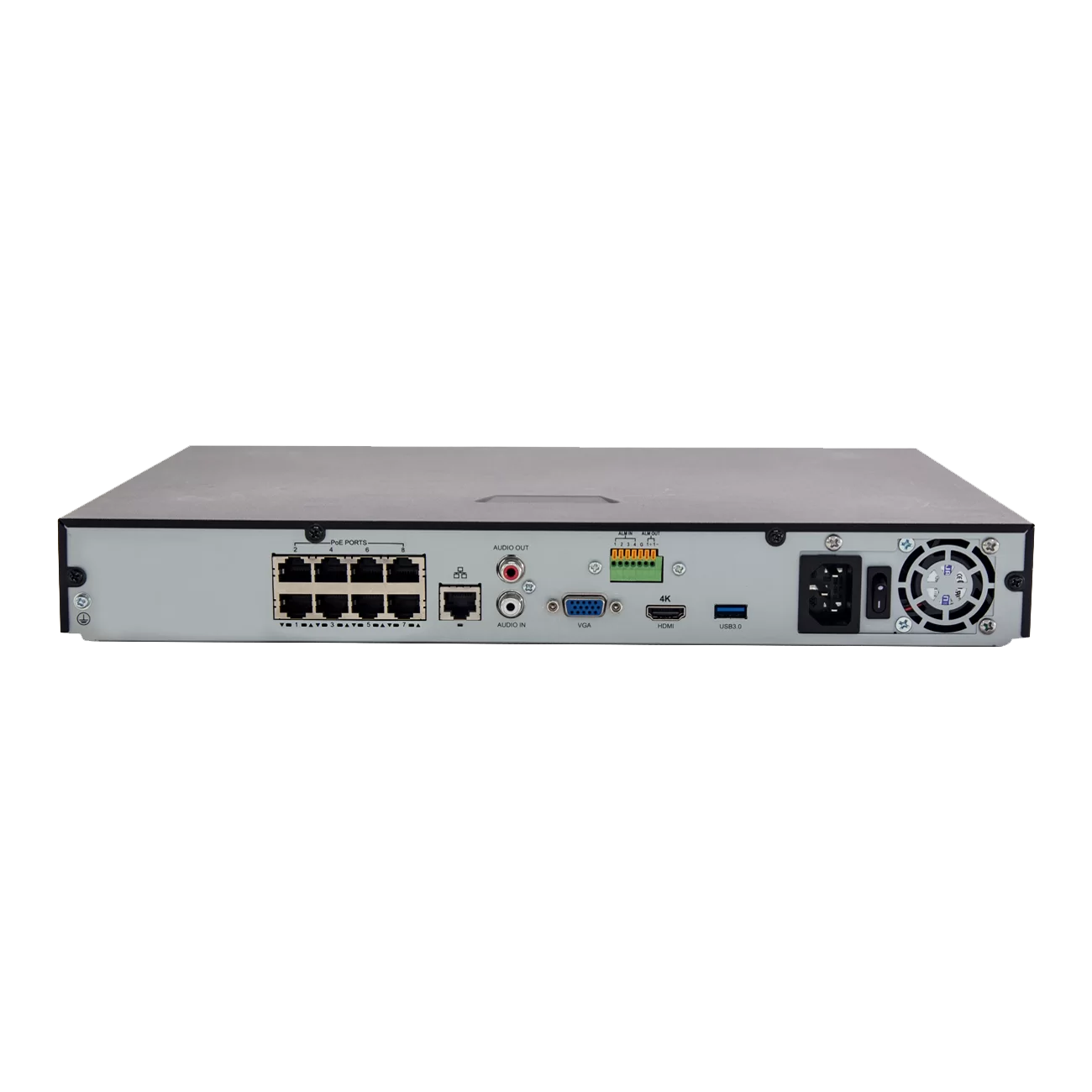 IV-8EP302E2-CA 8CH Prime Series NVR, NDAA Compliant
