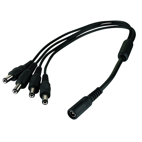 LTA2011,DC Power Splitter,1 Female to 4 Male