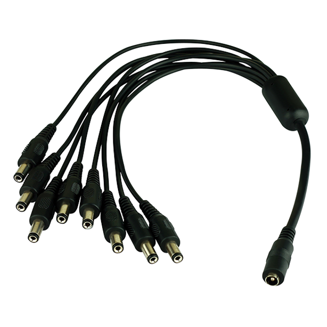 LTA2018, DC Power Splitter,1 Female to 8 Male