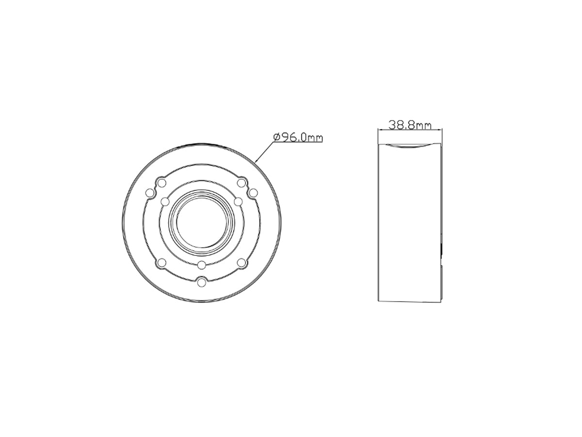 PT-JBT0104 Camera Junction Box for fixed turret