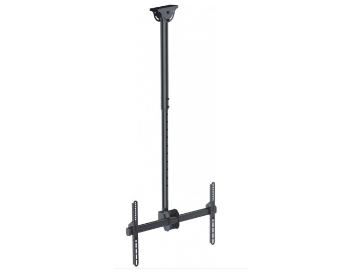 PT-PB04 Telescopic Full-motion TV Ceiling Mounts LED, LCD TVs, Fit for 37"-70 , 25° tilt; 360° swivel, VESA compliant:, up to 50kgs/110lbs