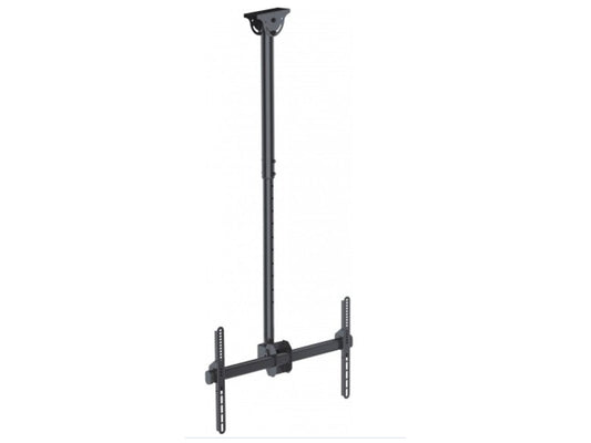 PT-PB04 Telescopic Full-motion TV Ceiling Mounts LED, LCD TVs, Fit for 37"-70 , 25° tilt; 360° swivel, VESA compliant:, up to 50kgs/110lbs