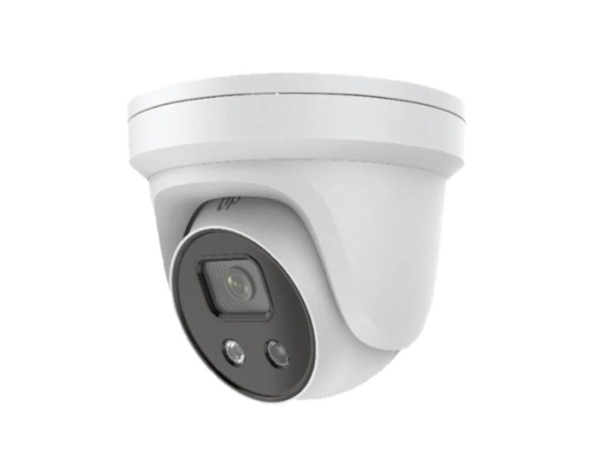 THK-NC344G2-XD/LU/28 (ColorVu/AcuSense) ColorVu 4MP Turret Fixed Lens Camera Max. 2688 × 1520 @30fps, 2.8 mm fixed lens, 130dB WDR, Built-in mic, micro SD/SDHC/SDXC slot, up to 128G