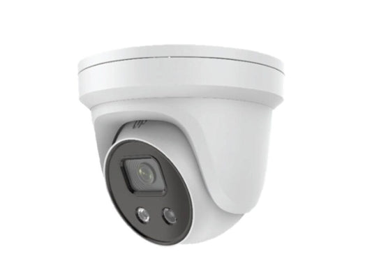 THK-NC344G2-XD/LU/28 (ColorVu/AcuSense) ColorVu 4MP Turret Fixed Lens Camera Max. 2688 × 1520 @30fps, 2.8 mm fixed lens, 130dB WDR, Built-in mic, micro SD/SDHC/SDXC slot, up to 128G