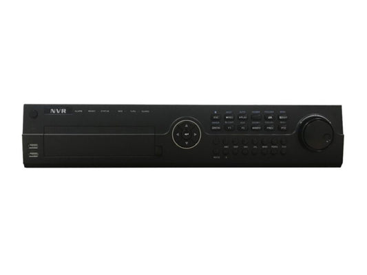 THK-NR510-32 32 Channel NVR with 256Mbps Bit Rate Input  and up to 32-ch IP video, 4 (12TB)SATA interfaces, 1.5U case,19" Rack Mount, 2 Gigabit NIC,  4K Supported, H.265, H.264+, H.264, MPEG4, up to 12MP