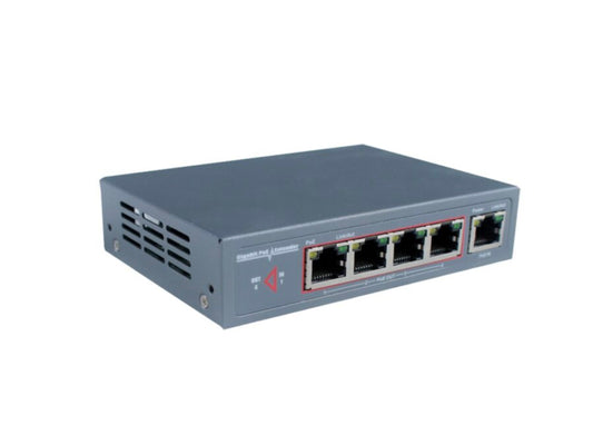 TI-PoE-EX4P 4 Ch POE Extender, No additional power supply is required, Automatically detects and protects PoE equipment