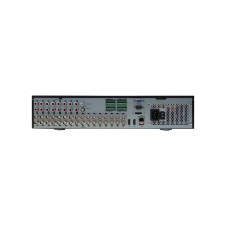 DVR-UVR-432-32 Enterprise level 32 CH 5-in-1 DVR TVI/CVI/AHD/Analog/ IP, 2-Way 16CH Audio