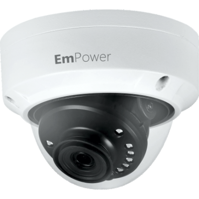 IP-8DM-F40-PAL,8MP 4K H.265 IR Dome Network Camera 4mm Lens Empower series