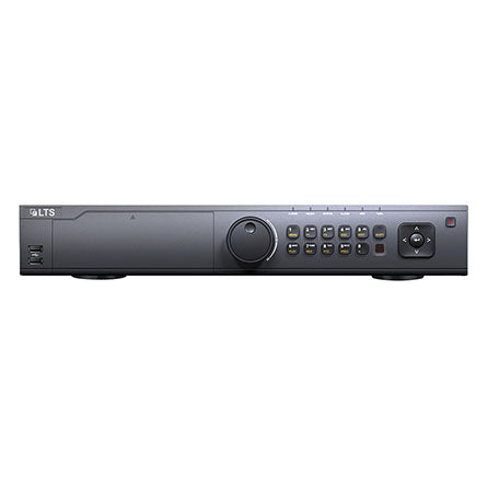 LTD8432K-EA, Platinum, TVI-P, DVR, 32ch+16ch IP up to 6MP Alarm/Audio, VGA/2x HDMI UL H.265 1.5U Case, Supports 4 SATA up to 10TB each