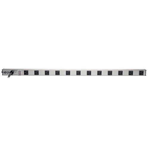 LTPS1215-A, 15FT Cord,12 way aluminium alloy case Power bar