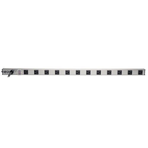 LTPS1215-A, 15FT Cord,12 way aluminium alloy case Power bar