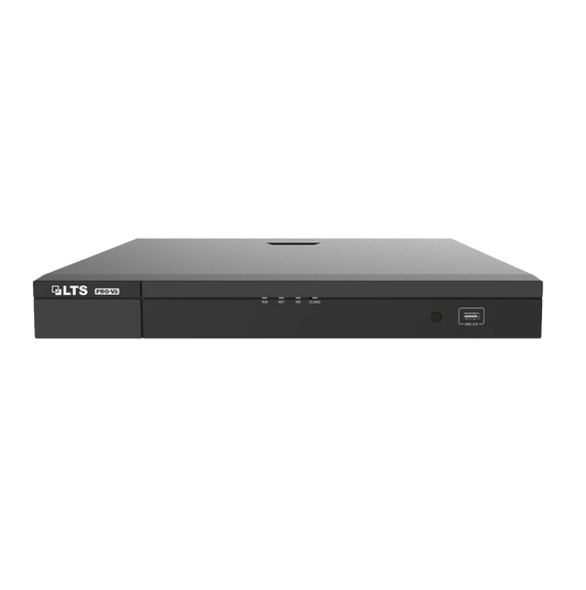 VSN8208-P8, Pro-VS, NVR, 8-Ch, 2 SATA HDDs, 1U, 8 PoE, Ultra H.265/H.265/H.264, 100~240V AC