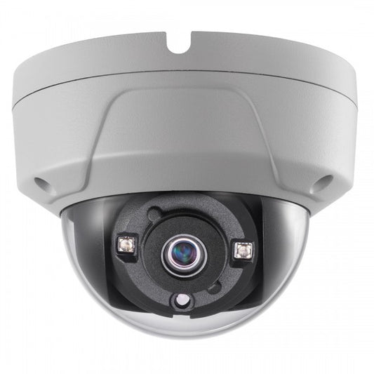 TVI-HAC335-OD-2.8 Dome-Turret Cameras, 3.0 Megapixel CMOS (2052x1536), 2.8 Fixed Lens, 1080p TVI, 2pcs Smart IR LEDs, Up to 80ft, DNR, WDR, Vandal Proof IK10, Weather Proof IP66, White, DC 12V