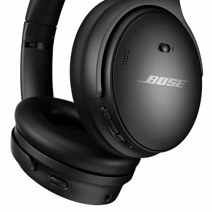 Bose QuietComfort Wireless Noise Cancelling Headphones Black