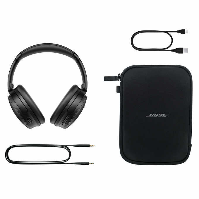 Bose QuietComfort Wireless Noise Cancelling Headphones Black