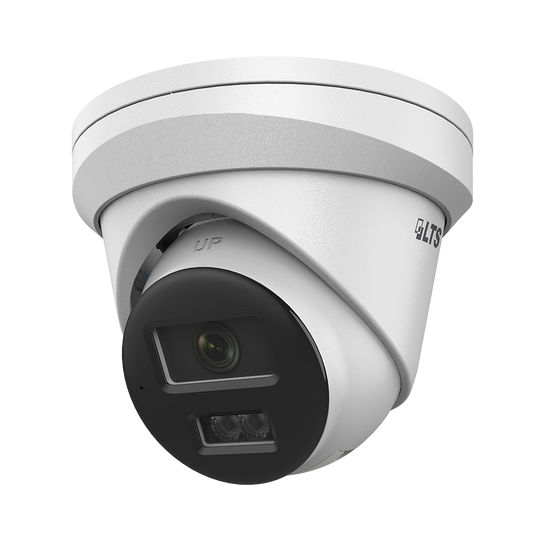 CMIP1342WE-28MDA, Platinum, IP, 4 MP, Turret, 2.8mm, True WDR, Built-in Microphone, DC 12V/PoE, Color 24/7, MD 2.0 - Human and Vehicle Detection, Hybrid Illumination (Copy)