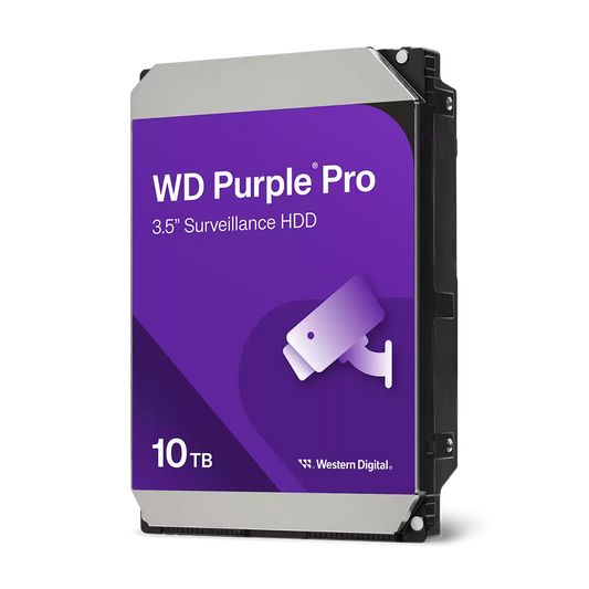 DHWD102PURP, WD Purple Pro 10TB AI Surveillance Hard Disk Drive