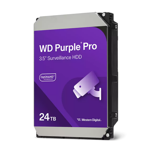 DHWD241PURP, WD Purple Pro 24TB AI Surveillance Hard Disk Drive