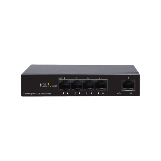 IV-NT5POE-GT 5-Port Gigabyte PoE Switch, NDAA Compliant