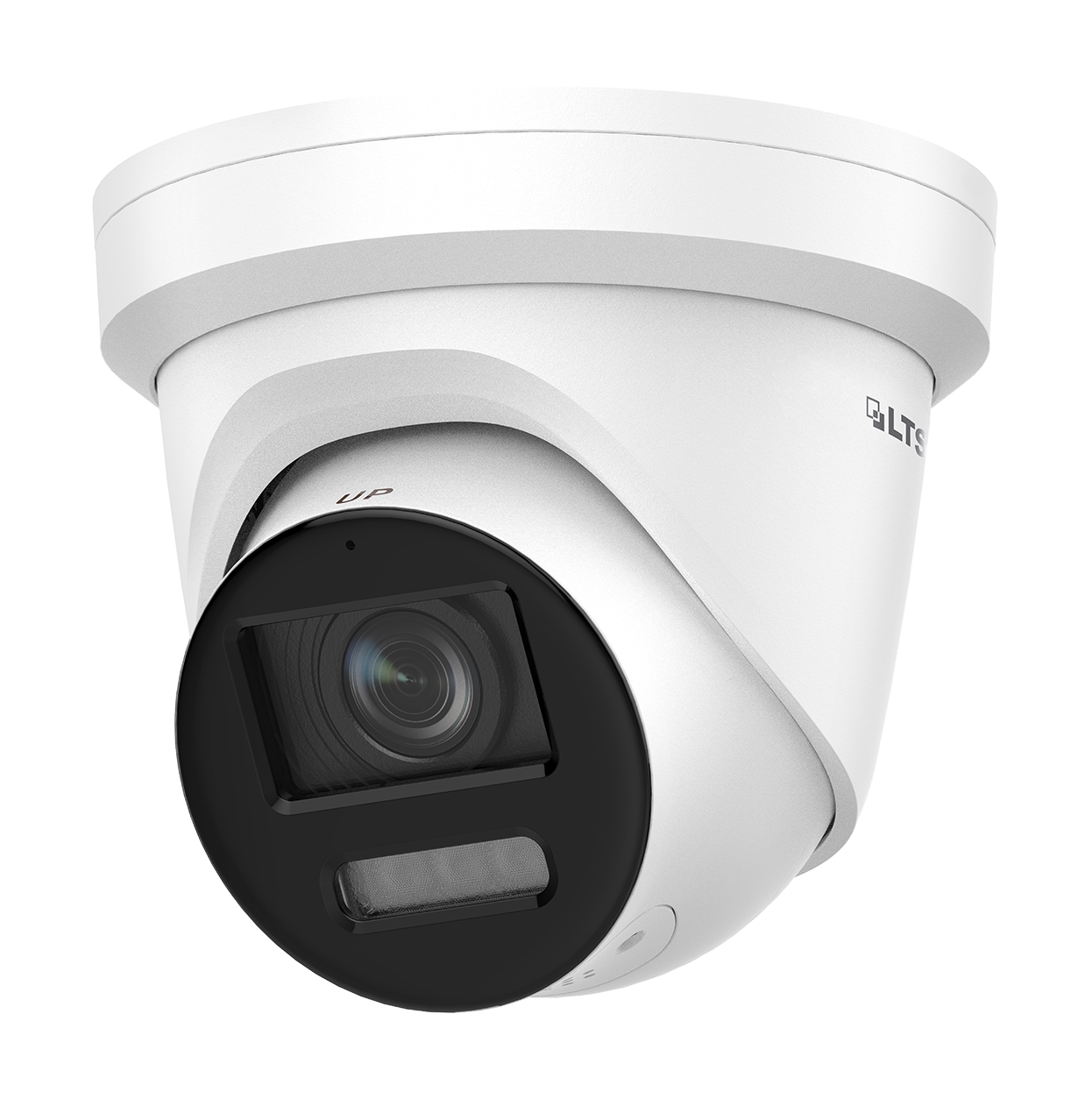 LTCMIP3C82W-28MDAL, Platinum, IP, 8MP, 1/1.2" Sensor, 2.8mm, True WDR 130dB, Built-in Microphone, DC 12V/PoE, Active Deterrence, Color 24/7, MD 2.0 - Human and Vehicle Detection
