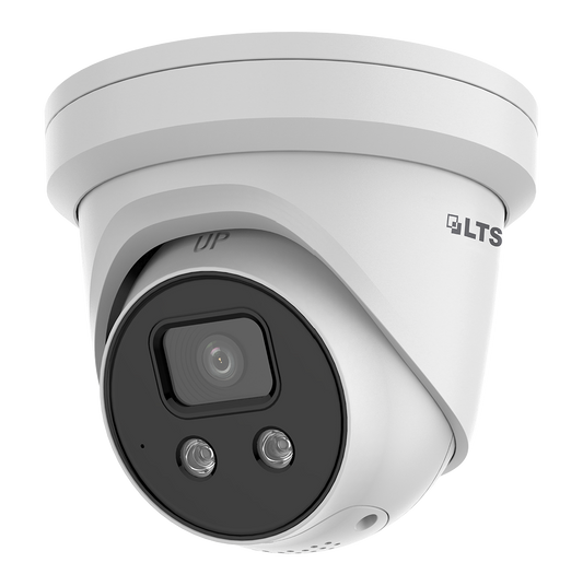 LTCMIP3D82W-28SDA-SL, Platinum, IP, 4K, 1/1.8" Sensor, 2.8mm, True WDR 120dB, Built-in Microphone, DC 12V/PoE, Active Deterrence, MD 2.0 - Human and Vehicle Detection