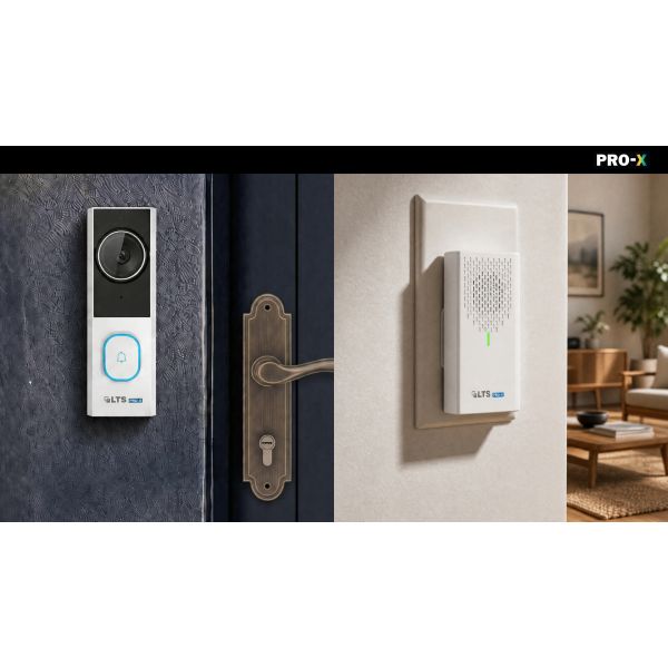 LXDB4I-WIFIKT, 4 MP Video Doorbell Kit