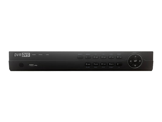 TA-HDTVI532A 8MP 32CH - Turbo 8MP TVI + AHD + Full HD Display (4K), 4-CH audio,8-CH IP video, H.264/H.264+/H.265+/H.265 ,4 SATA interfaces, 5MP: 12 fps/ch, 4MP: 15 fps/ch, Over coax cable, alarm I/O: 16/4, 1.5U Case, HDD 4 SATA, Up to 12TB for each Disk
