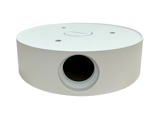 TDB-HPTXD-W 5-Inch Metal Junction Box for XD, XDA, FD4, ACQ Turret Security Cameras – White