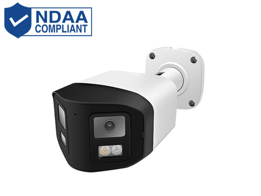 TI-NC518DL-2LBA-28 4K 8MP Panoramic 180° Dual Lens Network Camera NDAA Camera