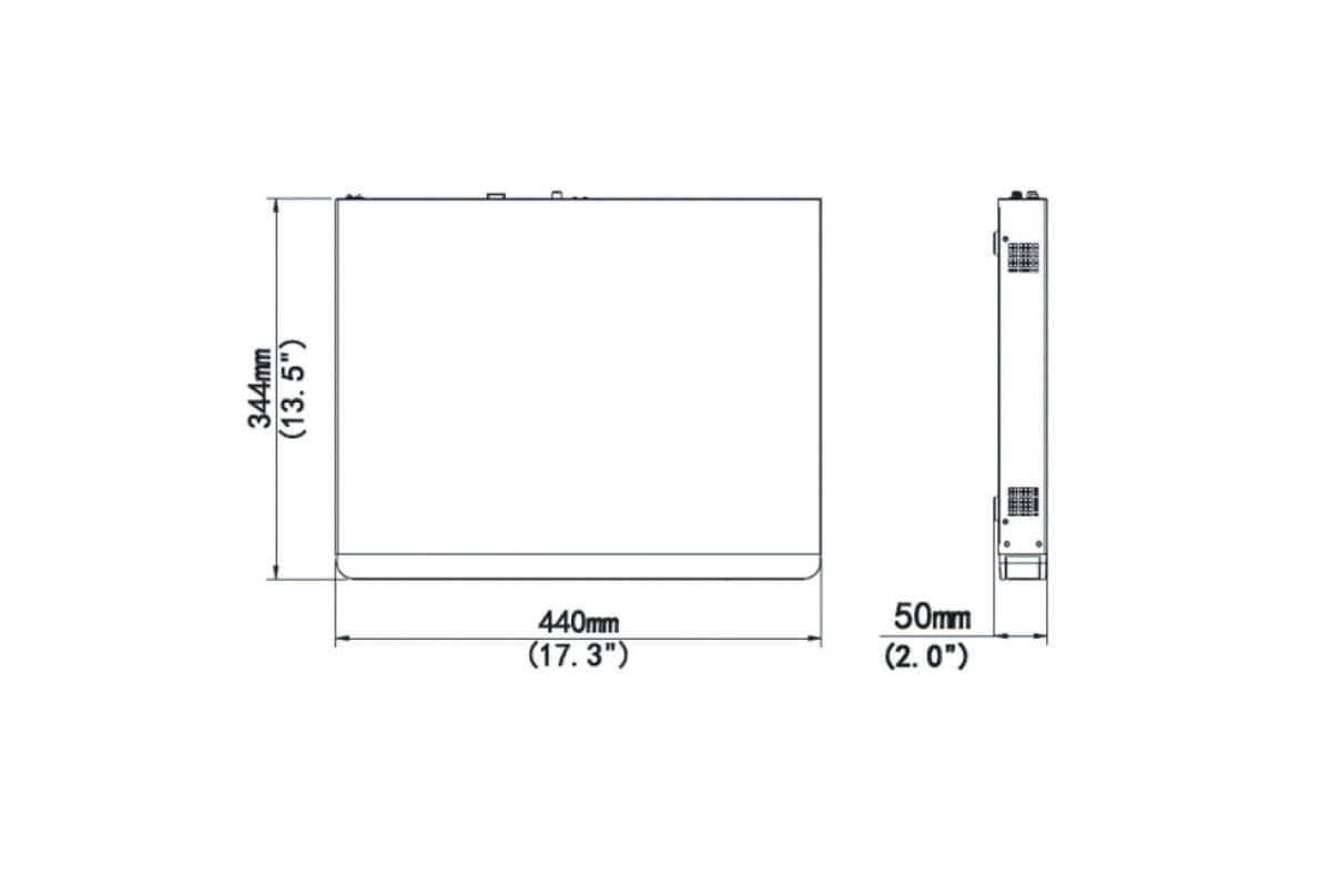 TI-NR432N2 32 channels (320Mbps/320bps), Ultra 265/H.265/H.264 video formats, ONVIF conformance