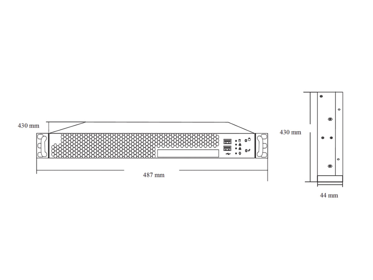 TS-T880N2 Transfer Server; , Intel Xeon Processor E3-1225V5 4C/4T 3.3GHz 8M HD Graphics P530/72W; 880Mbp (Access/Output); Dual Gigabit PortsTruView Servers