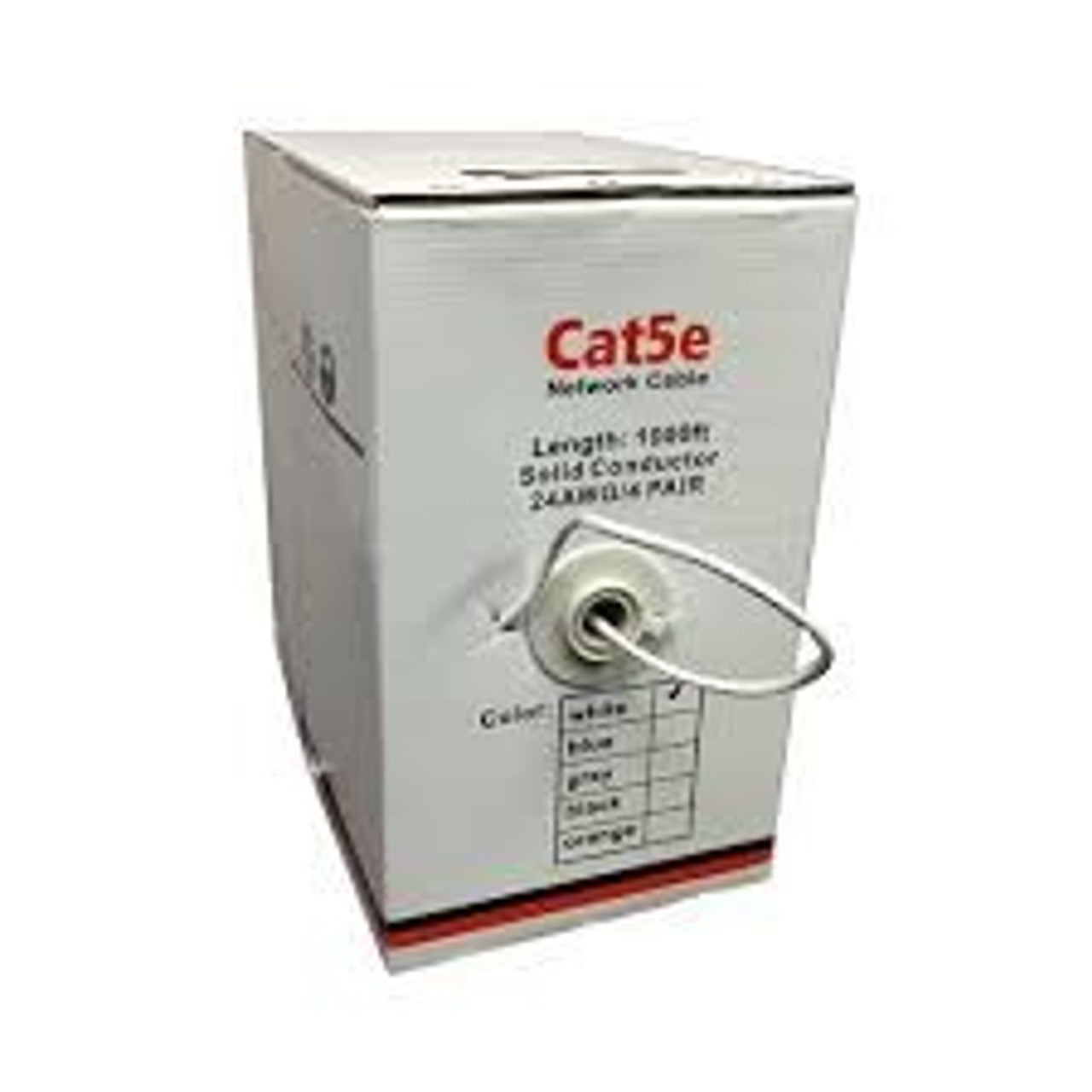 Ltac Cable LTAC2040W, White, Cable CAT5 1000 ft 24AWG/4Pairs Pull Box – COASTAL ...