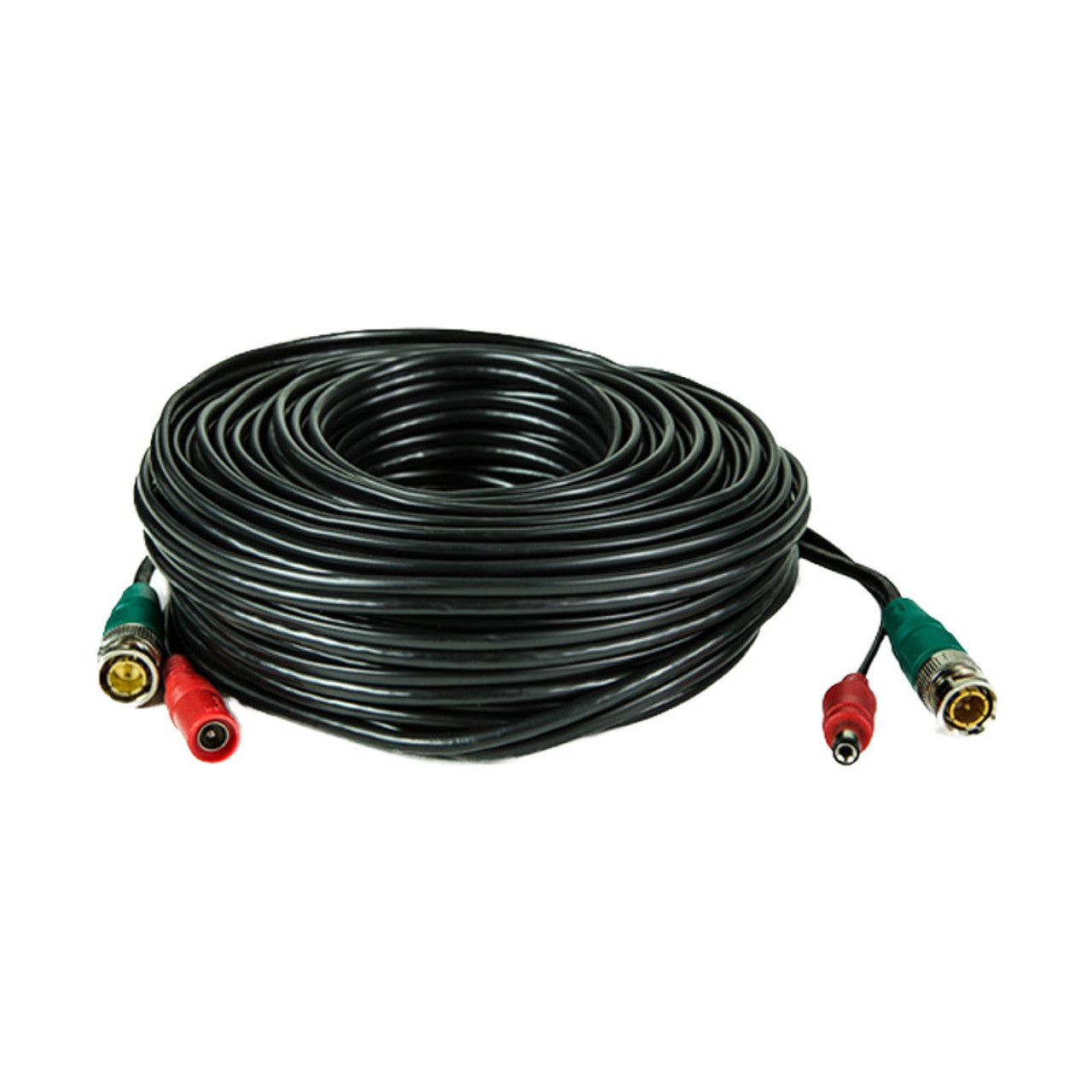 LTAC2060B,Black,Pre-made Siamese Cable with Connectors,60ft