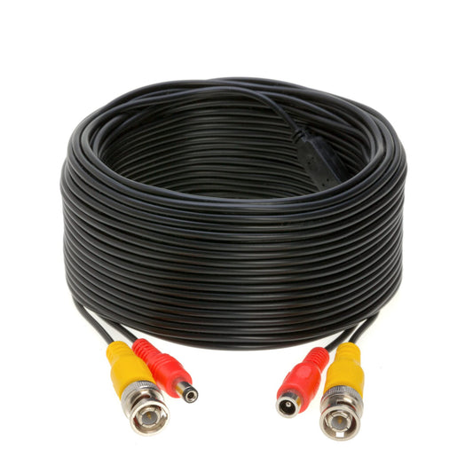 LTAC2100B-HD, Black, Cable HD-TVI/ SDI Pre-made BNC+Power UL Listed, 100ft