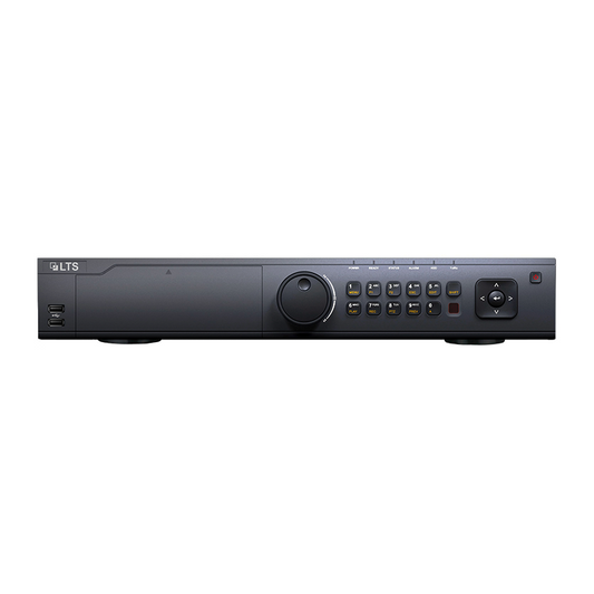 LTN8932H, Platinum, 32CH, 4K, NVR 256Mbps, 12MP-Rec, CMS/Alarm/Audio/UL, 1.5U, Supports 4 SATA up to 8TB each