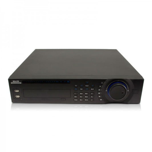 NVR-C504L-24/24P-4KS2 NVR, 24 Channel 1.5U 24PoE 4K & H.265 Pro Network Video Recorder, 320Mbps, 15fps@12Mp, 30fps@8MP, Audio 1/1, USB x 3, HDMI x 2, VGA, 16/6CH Alarm, 4 x 10TB, 1 x eSATA,  Advanced IVS, UL Listed,