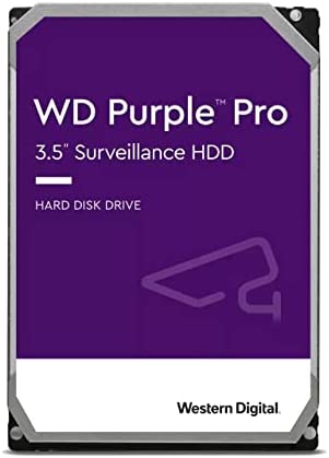 WD8001PURP, Western Digital Purple Pro AI Surveillance Har Drive, 8TB, 7200RPM, 256MB Cache